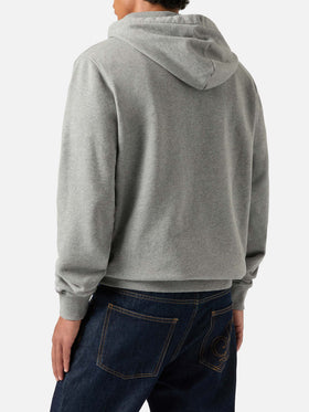 Sudadera con capucha Tribeca de algodón gris con estampado de Snoopy | Special edition 