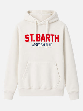 Felpa Tribeca ricamo St. Barth apres ski club