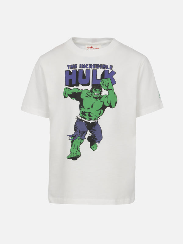 Boy cotton t-shirt with Hulk print | MARVEL SPECIAL EDITION