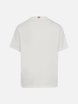 Boy cotton t-shirt withSt. Barth padel club print