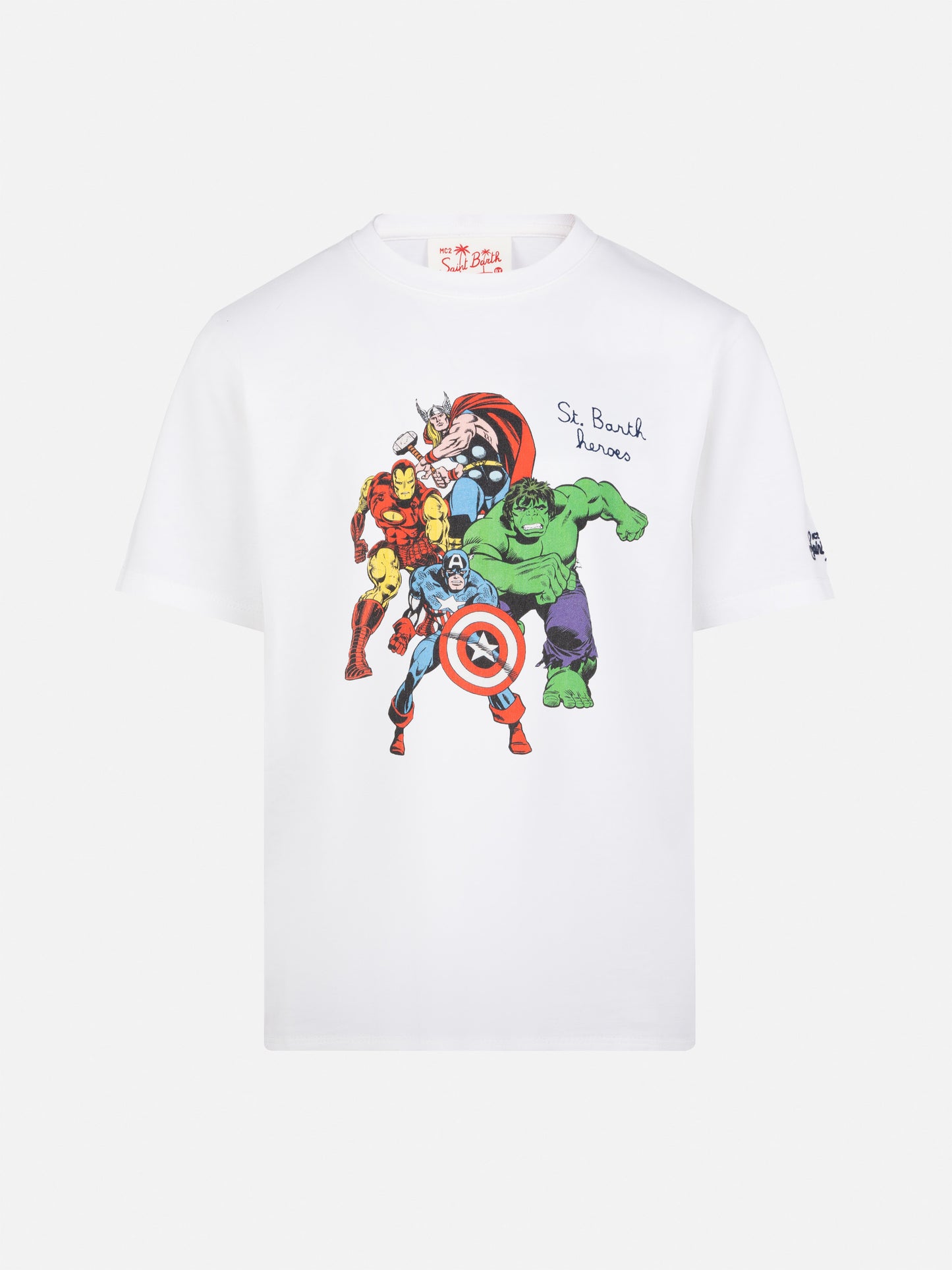 Cotton t-shirt with Marvel heroes print | MARVEL SPECIAL EDITION
