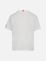 Baumwoll-T-Shirt für Jungen mit Vespa-Aufdruck und Stickerei | VESPA-SONDEREDITION