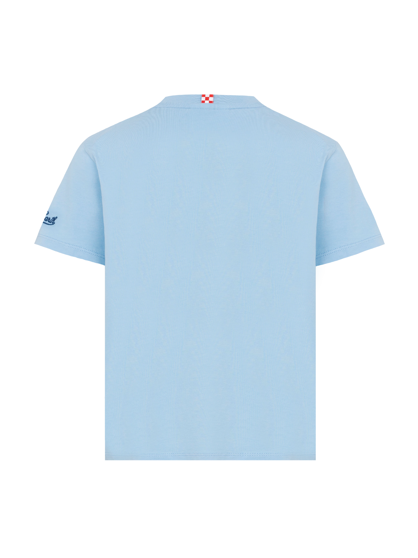 Cotton t-shirt with St. Barth local embroidery and Snoopy print | SNOOPY PEANUTS® SPECIAL EDITION