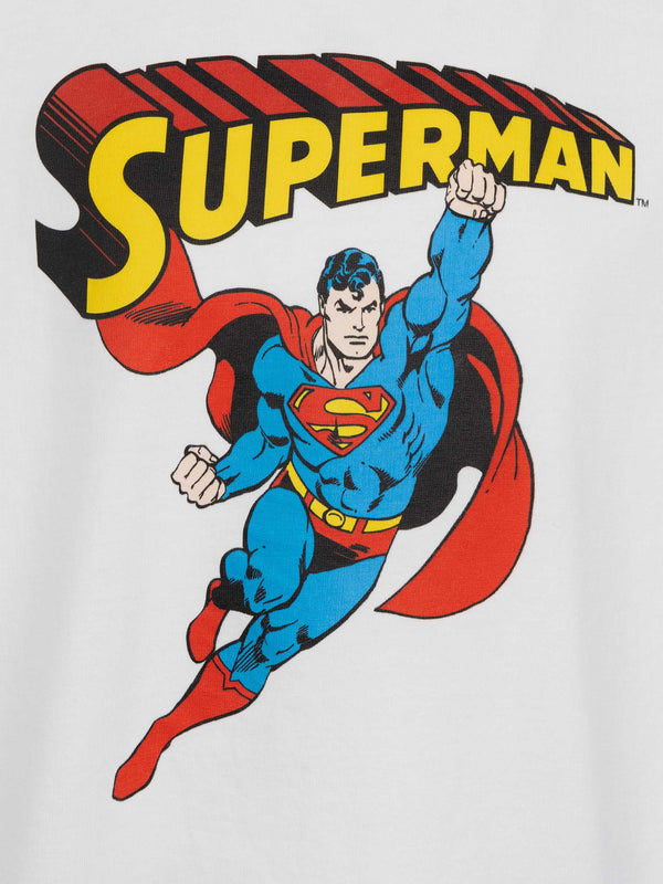 Cotton t-shirt with Superman print | MARVEL SPECIAL EDITION