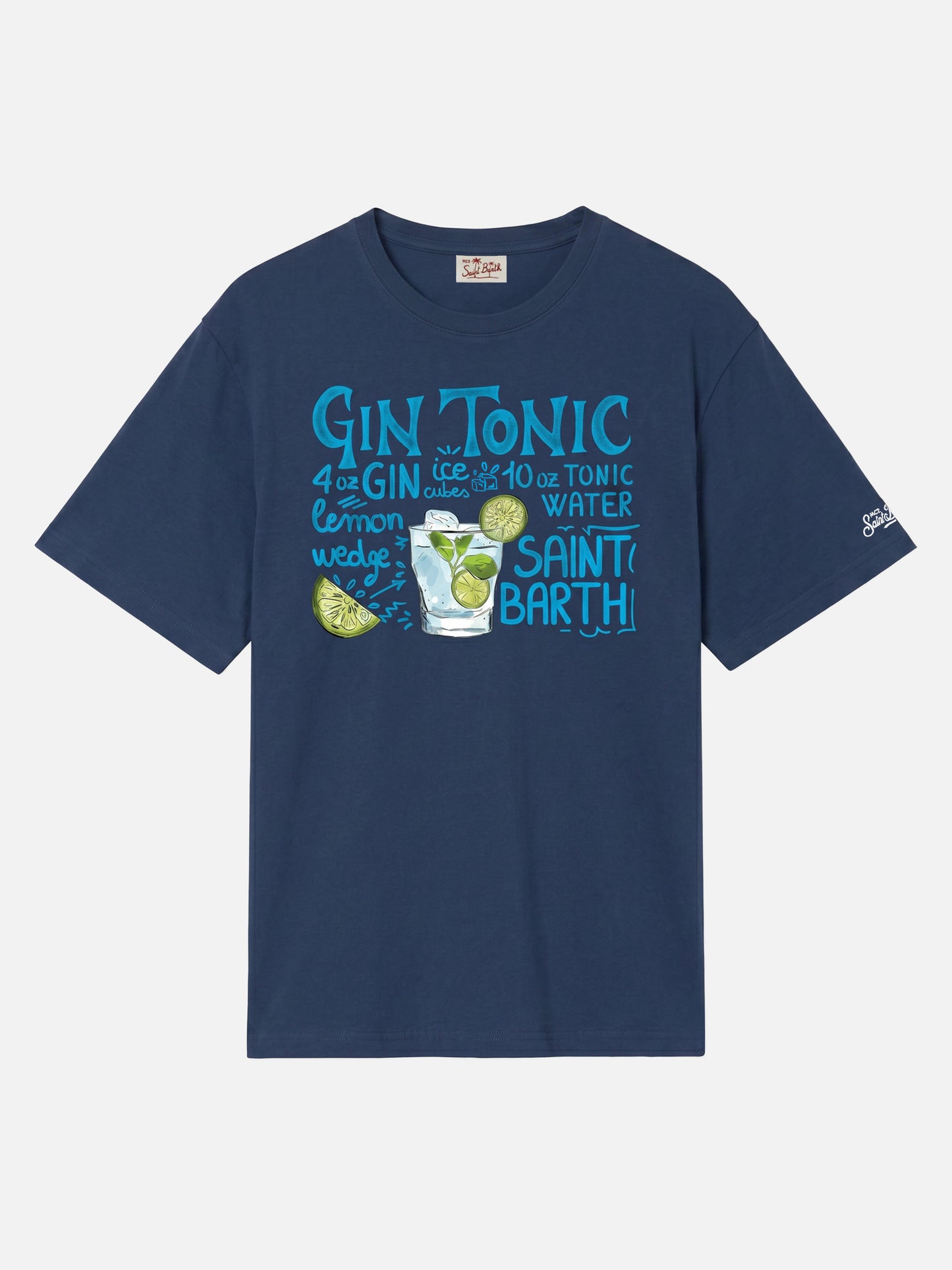 Camiseta con estampado Gin Tonic 