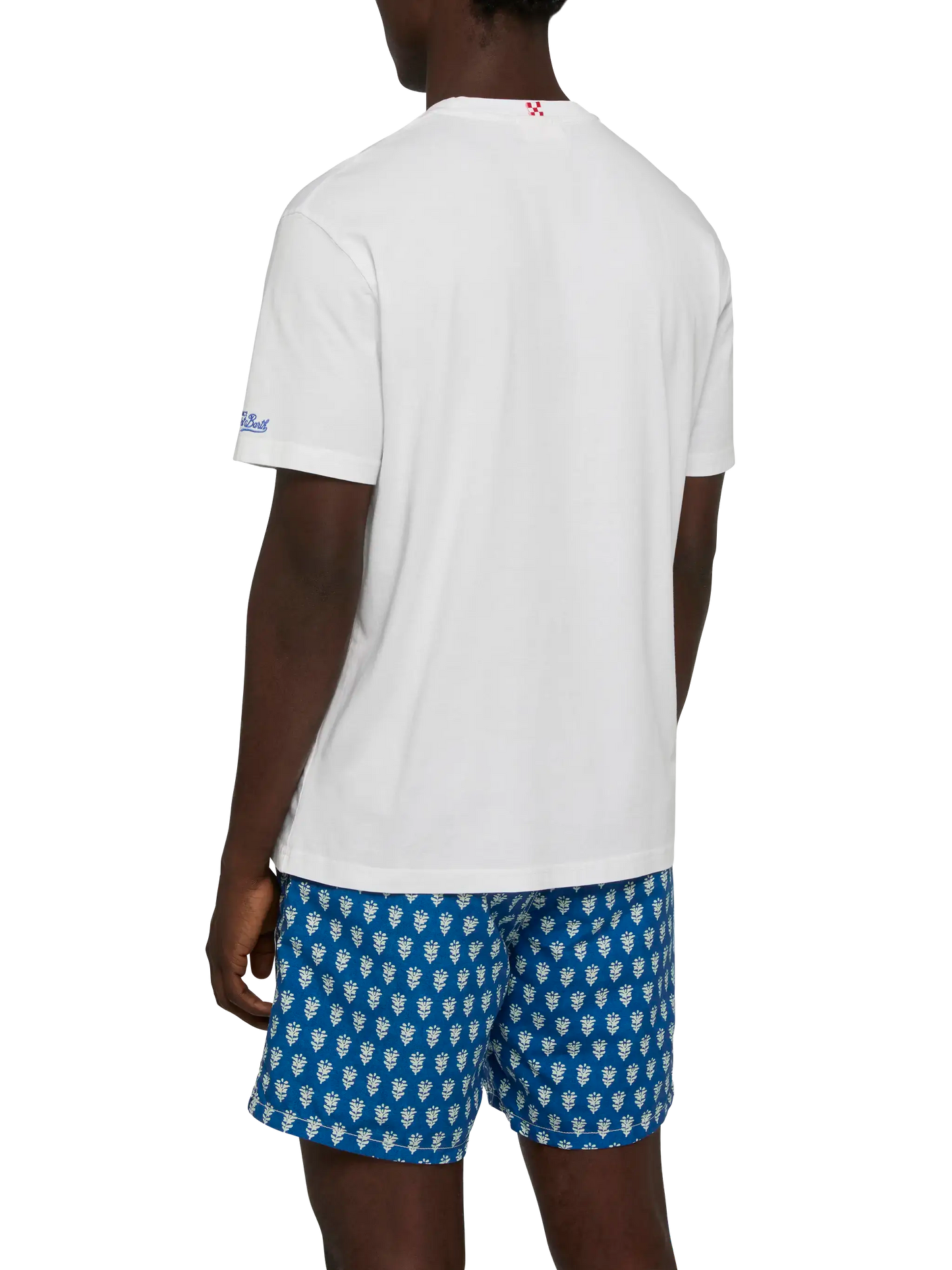 Cotton T-shirt with Gintleman print