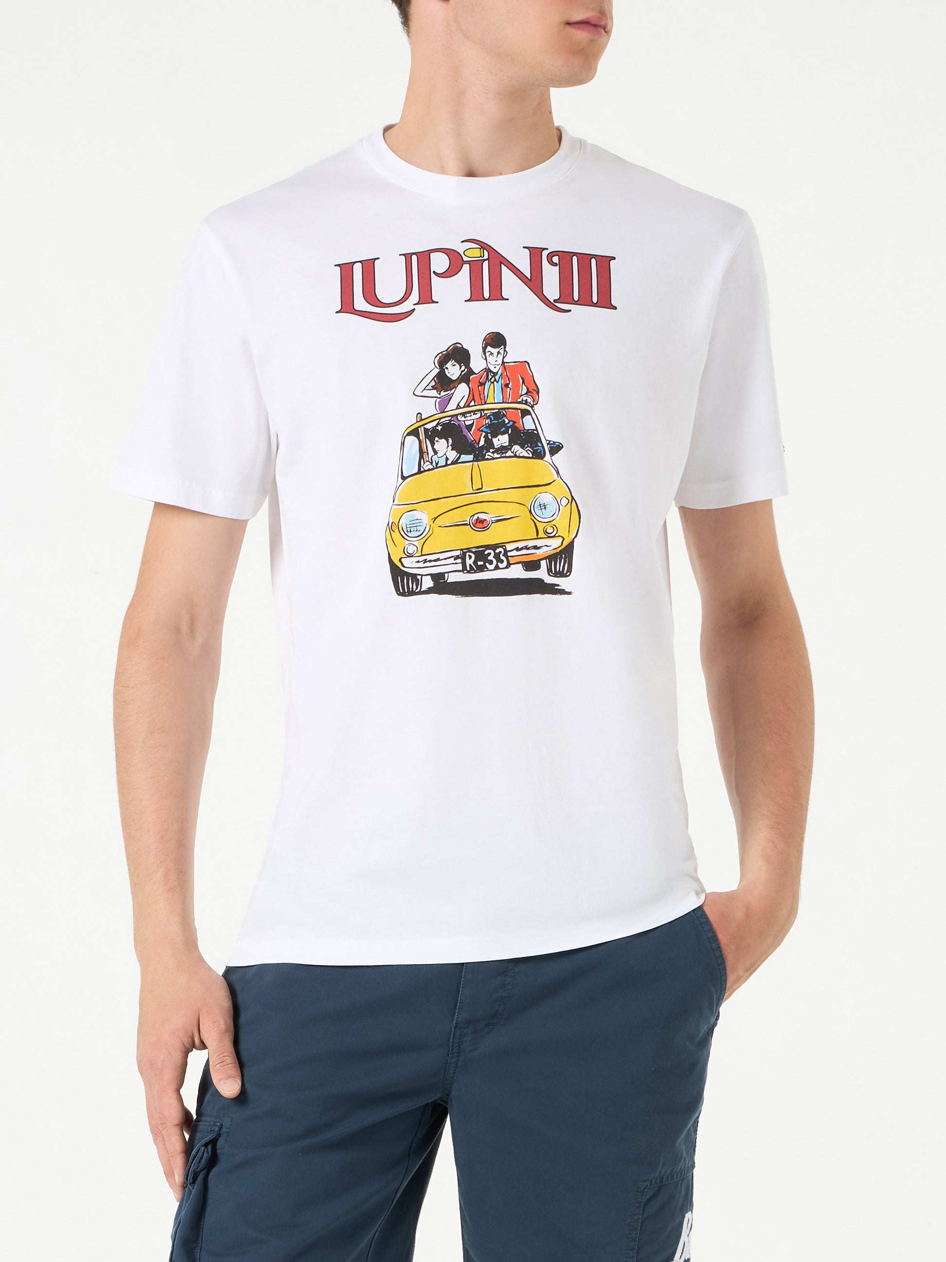 Cotton T-shirt with Lupin III print | LUPIN III SPECIAL EDITION - MC2 Saint Barth