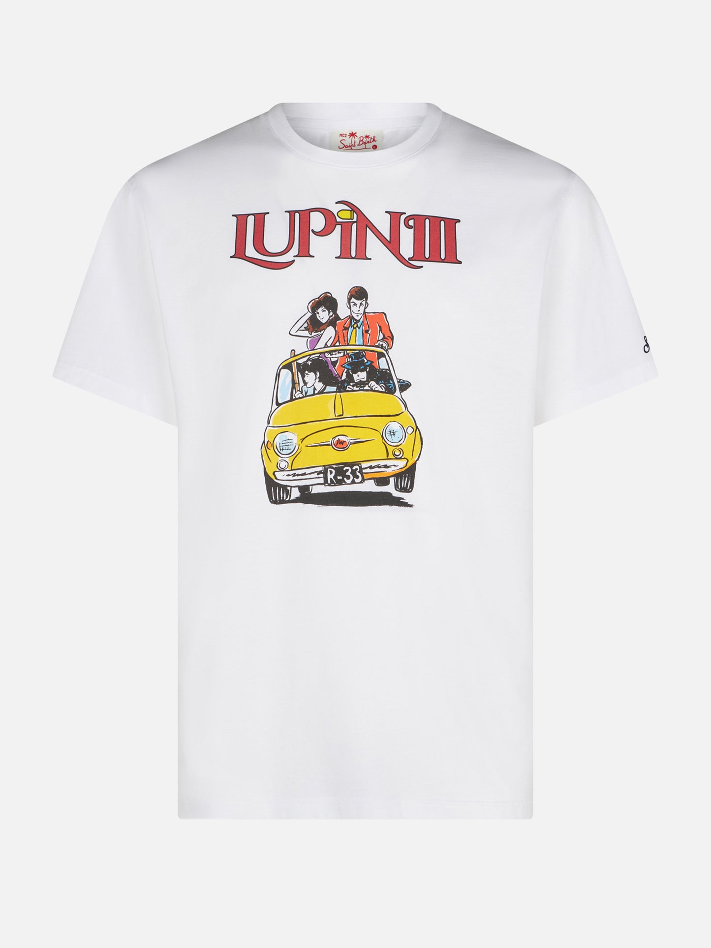 Cotton T-shirt with Lupin III print | LUPIN III SPECIAL EDITION - MC2 Saint Barth