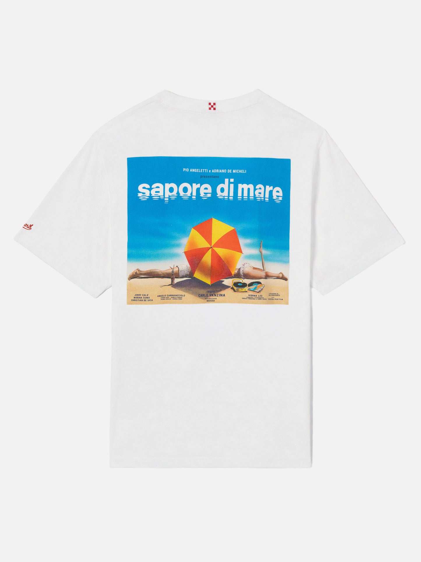 Baumwoll-T-Shirt mit Sapore di Mare-Filmlogo-Aufdruck |SAPORE DI MARE SPECIAL EDITION