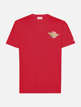 T-shirt in cotone con stampa logo Ducati Meccanica | DUCATI MOTORS® SPECIAL EDITION