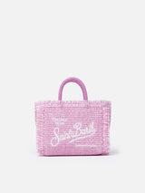 Pink Mini Vanity Straw bag