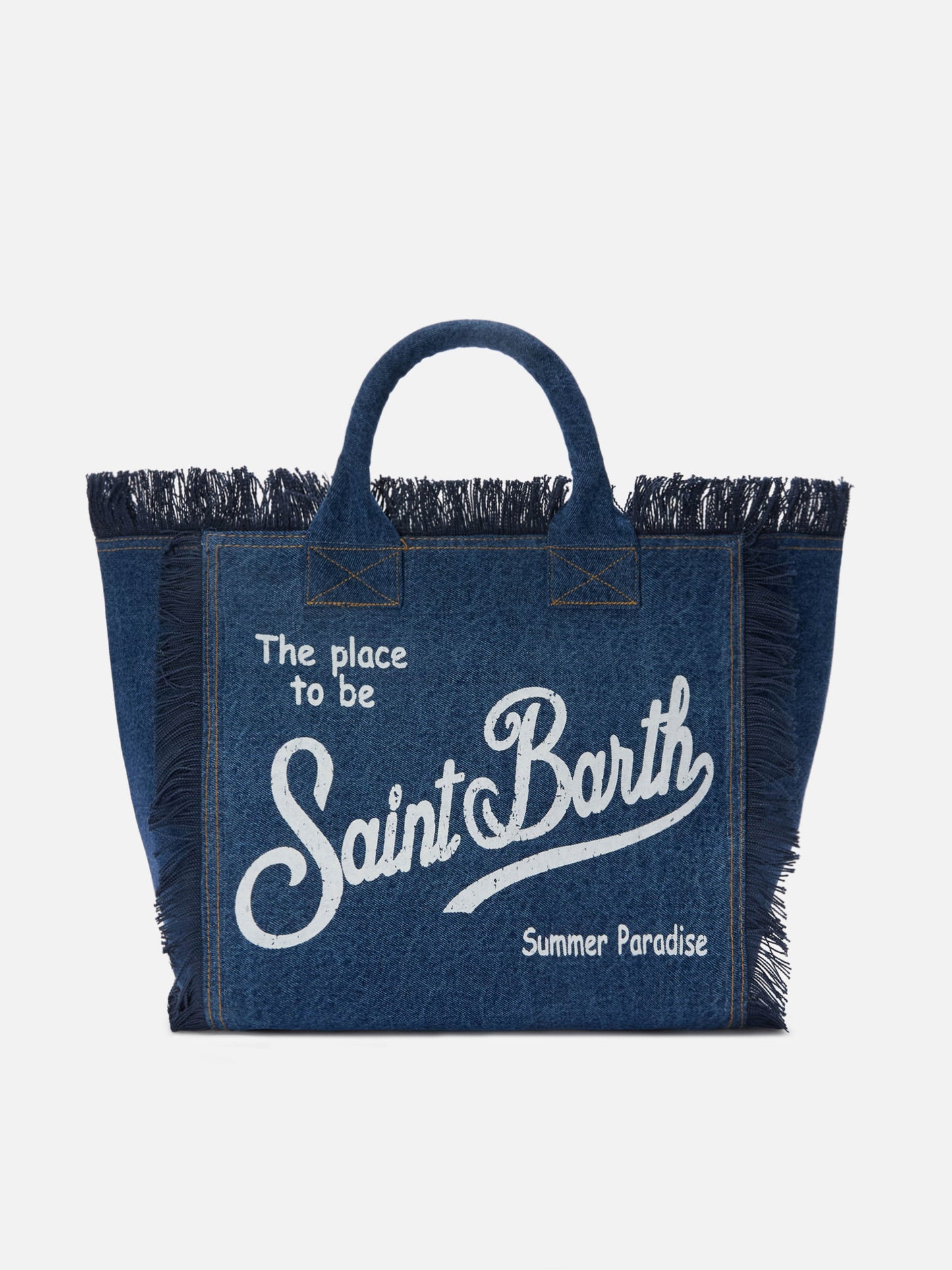 Dark wash denim Vanity regular bag