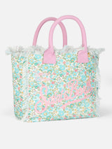 Borsa tote Vanity Liberty in tela di cotone Betsy | REALIZZATA CON TESSUTO LIBERTY