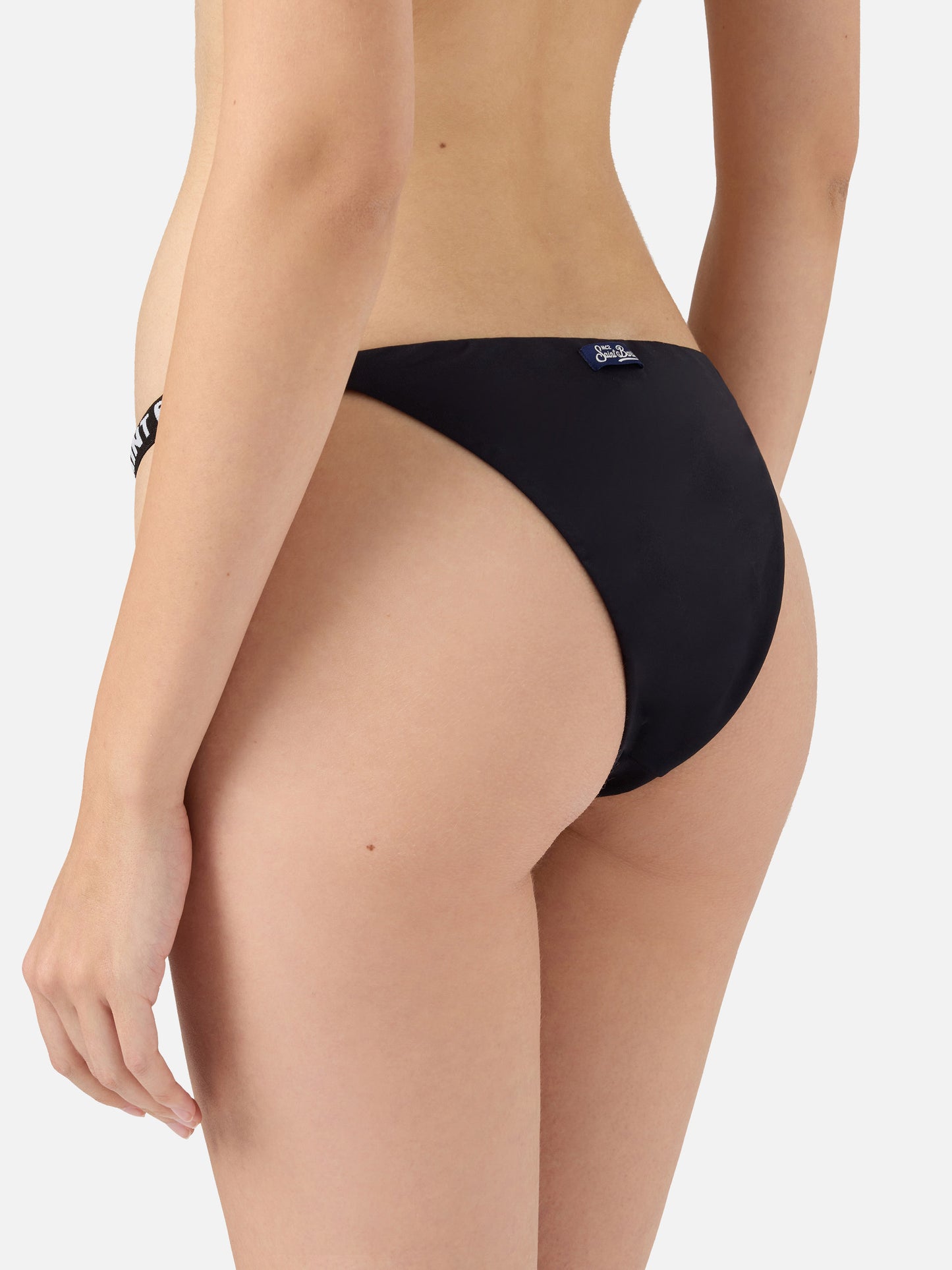 Schwarze, freche Damen-Badehose