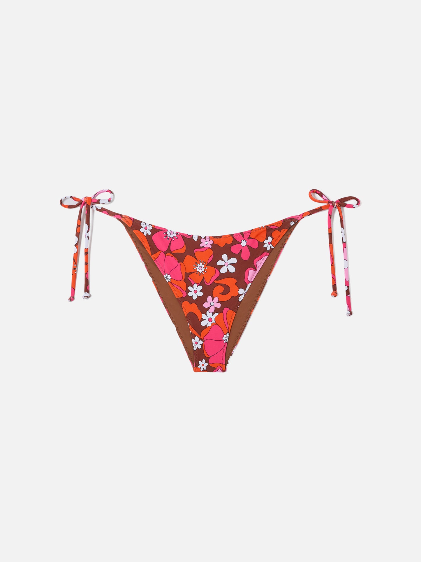 Virgo-Swim-Slip mit floralem Print 