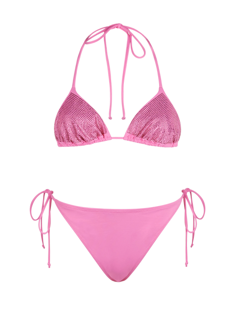 Woman triangle bikini Annabelle Virgo with rhinestones - MC2 Saint Barth