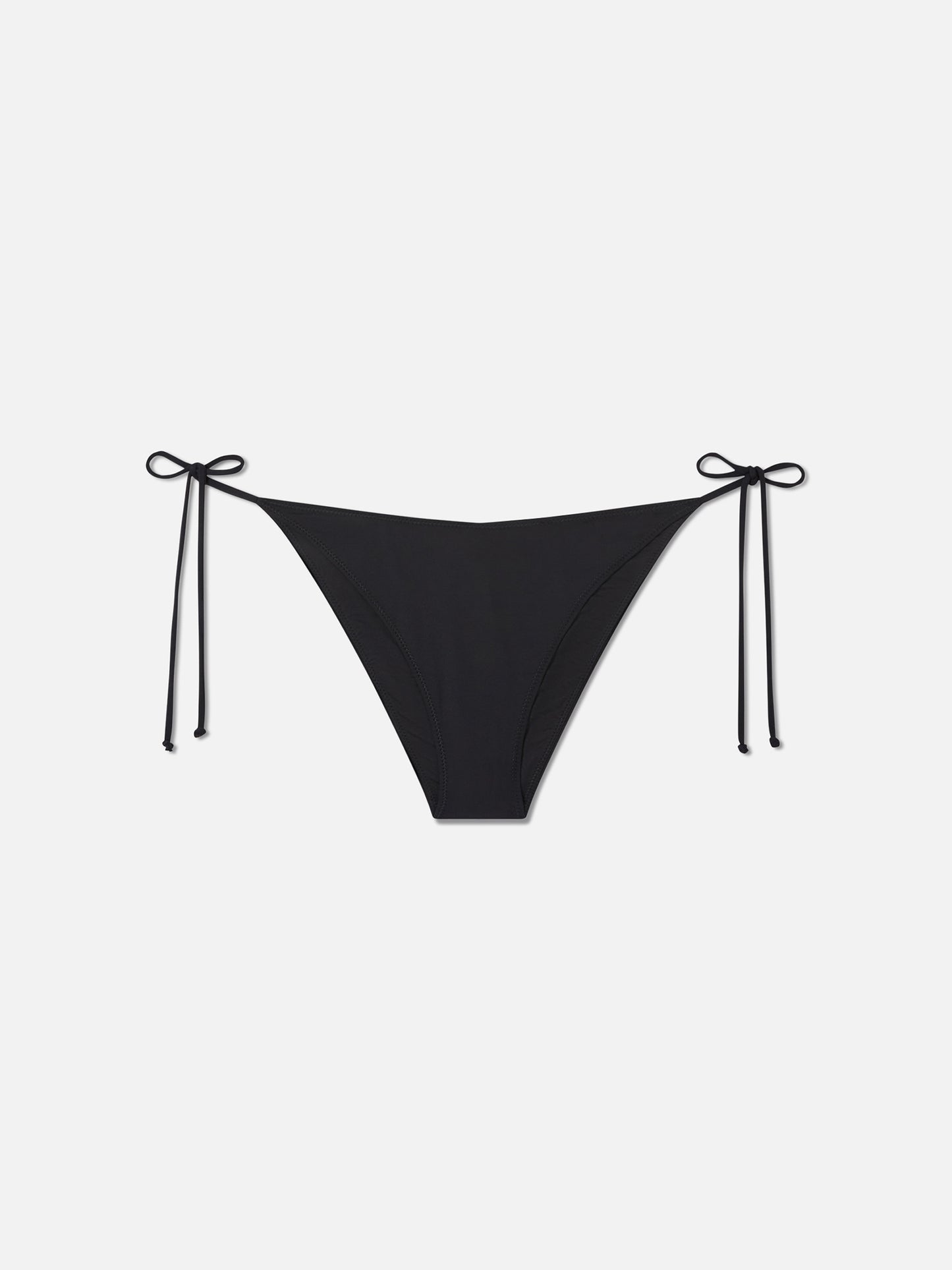 Schwarze Virgo Bikinihose mit Strasssteinen 