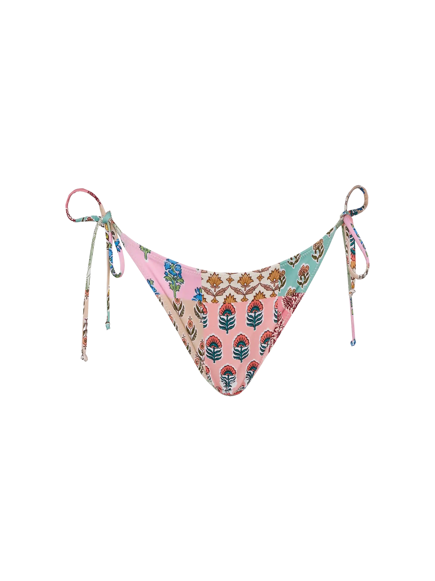 Klassische Badehose „Virgo“ mit floralem Patch-Print