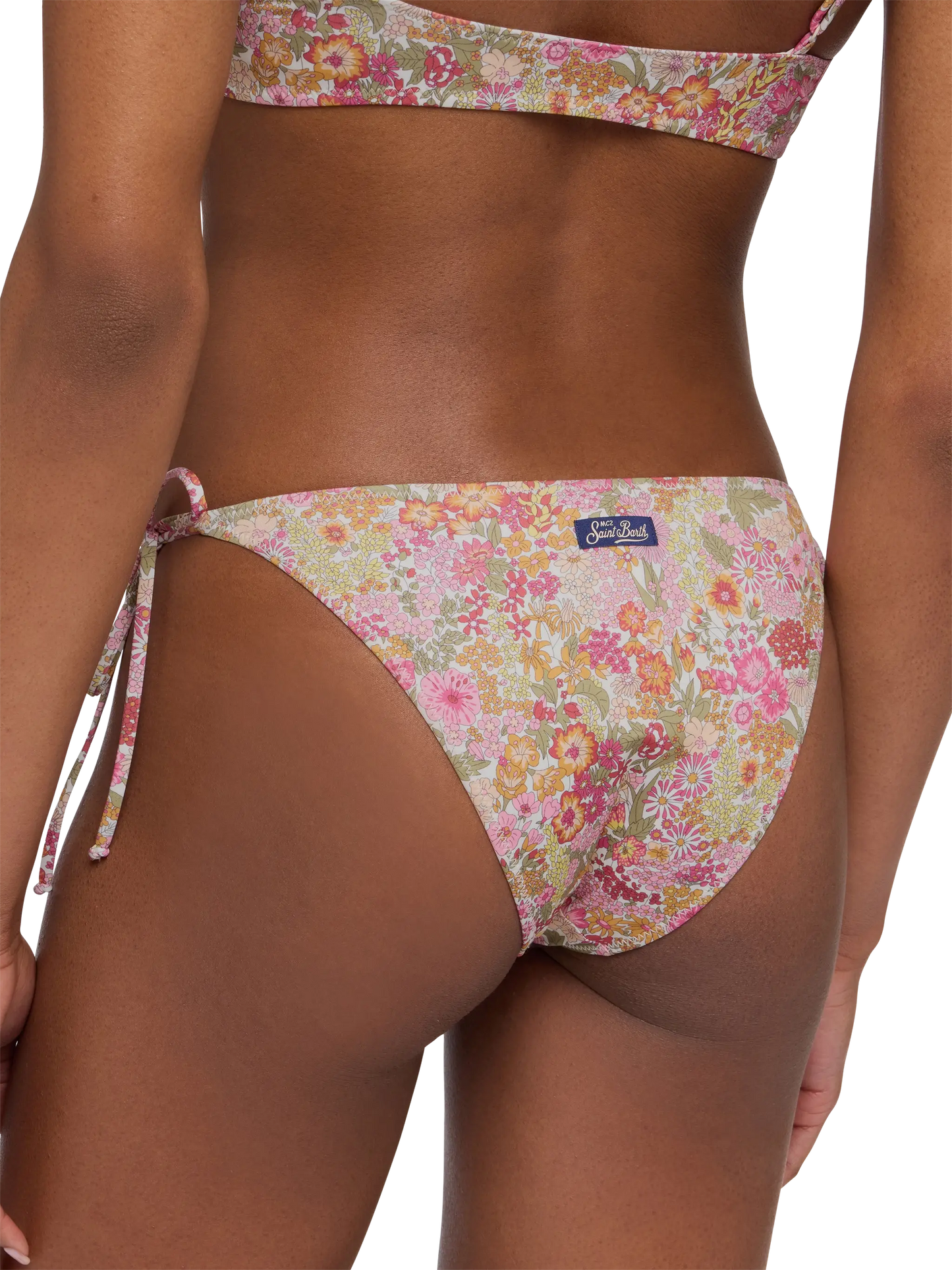 Virgo classic swim briefs with Margaret annie print | MADE WITH LIBERTY FABRIC