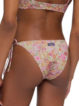 Virgo classic swim briefs with Margaret annie print | MADE WITH LIBERTY FABRIC