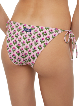 Virgo classic swim briefs with floral print