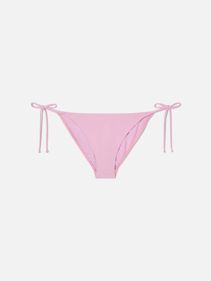 Slip mare Virgo con laccetti rosa chiaro 