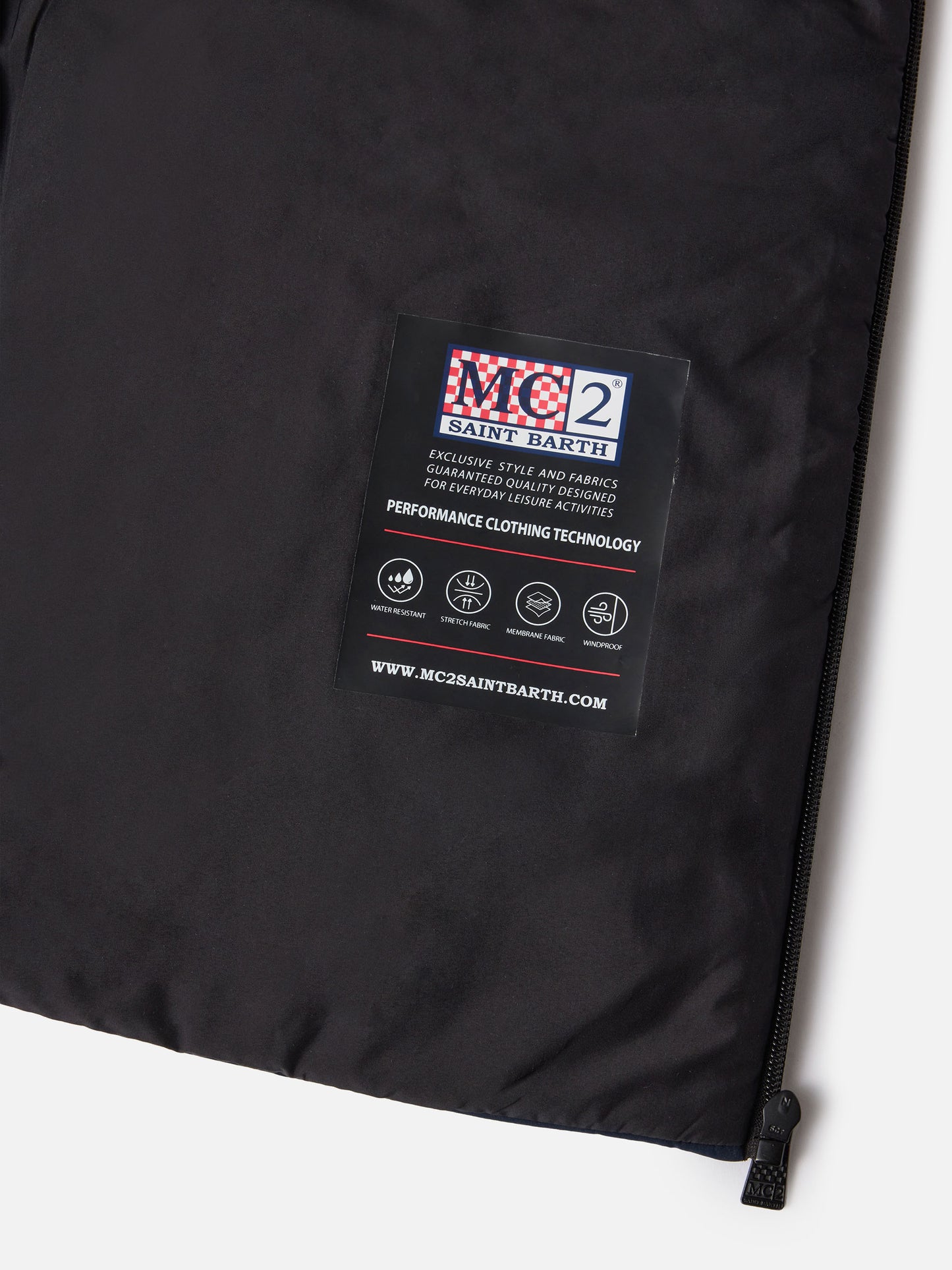 Vonn Herren Steppweste aus Stretchgewebe in Marineblau