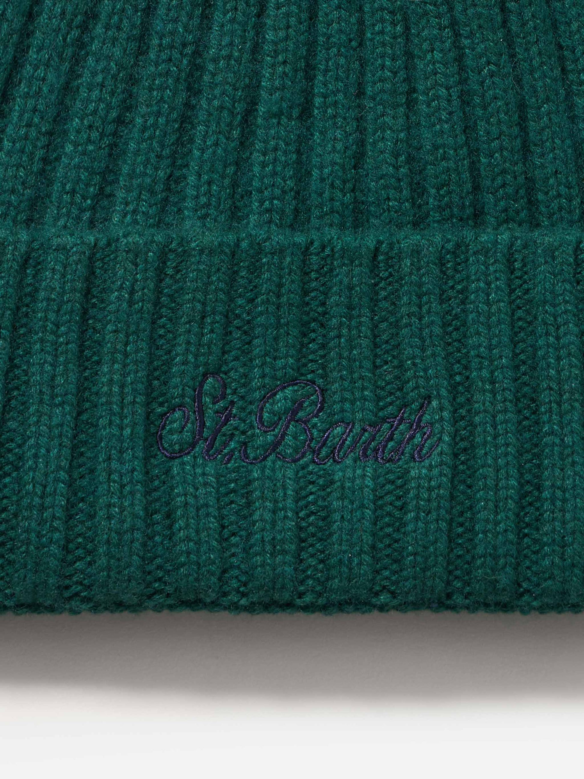 Man british green cashmere blend hat Wengen - MC2 Saint Barth