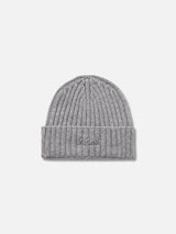 Man mèlange grey cashmere blend hat Wengen