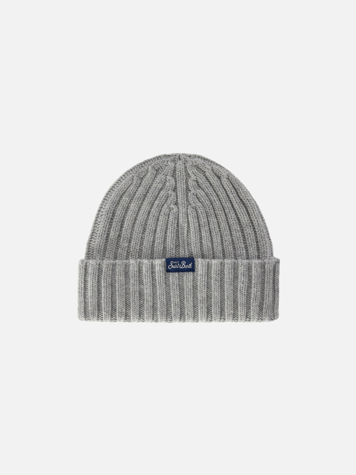 Gorro Wengen gris con bordado Piccola Peste 