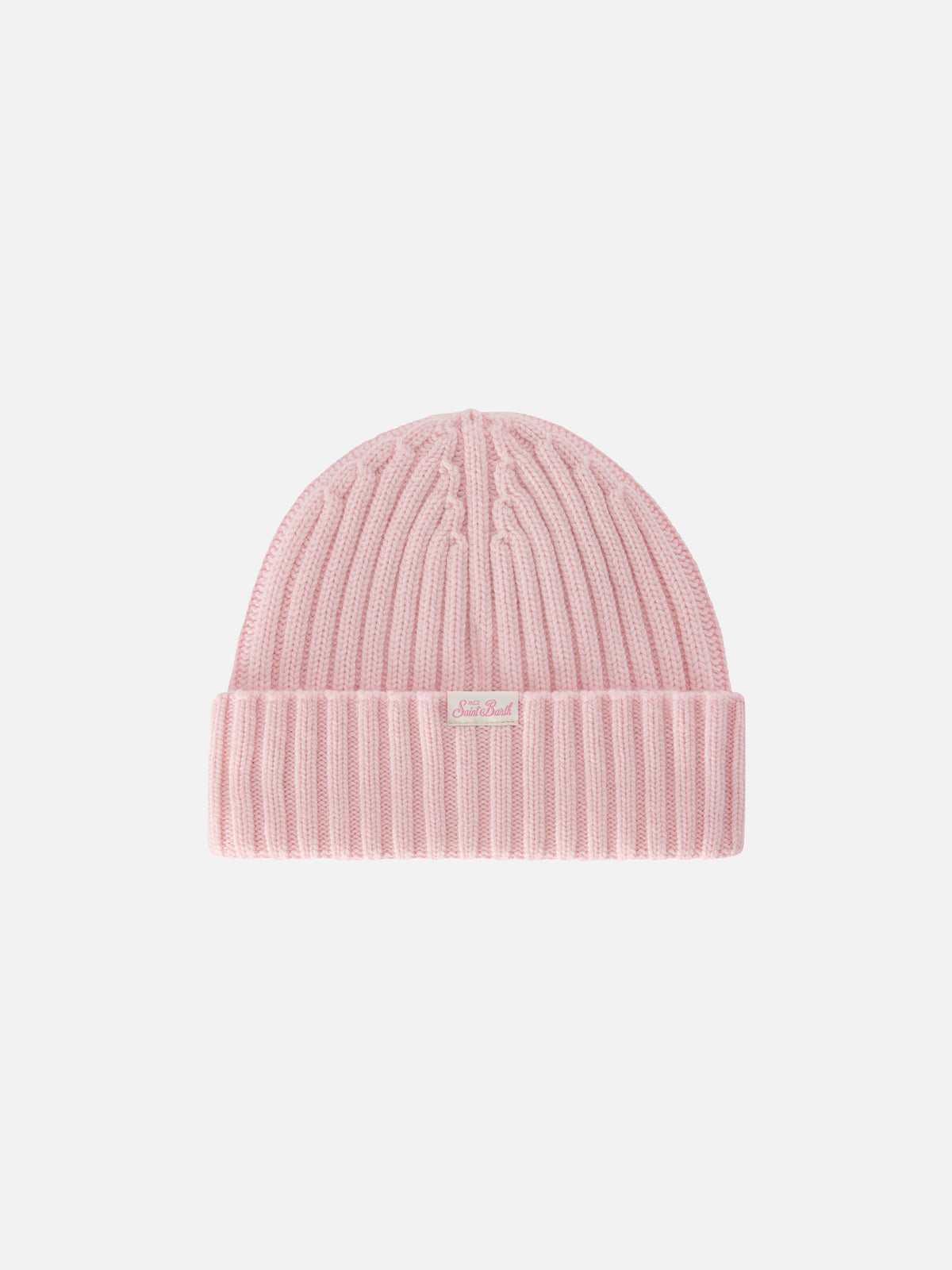 Berretto Wengen rosa con ricamo Après Chic