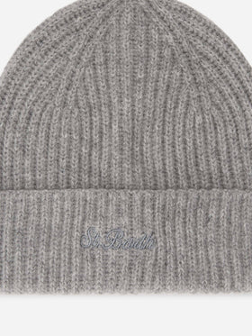 Gorro beanie Wengen de cashmere gris 