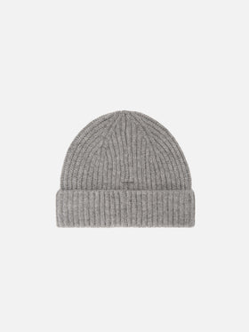 Gorro beanie Wengen de cashmere gris 