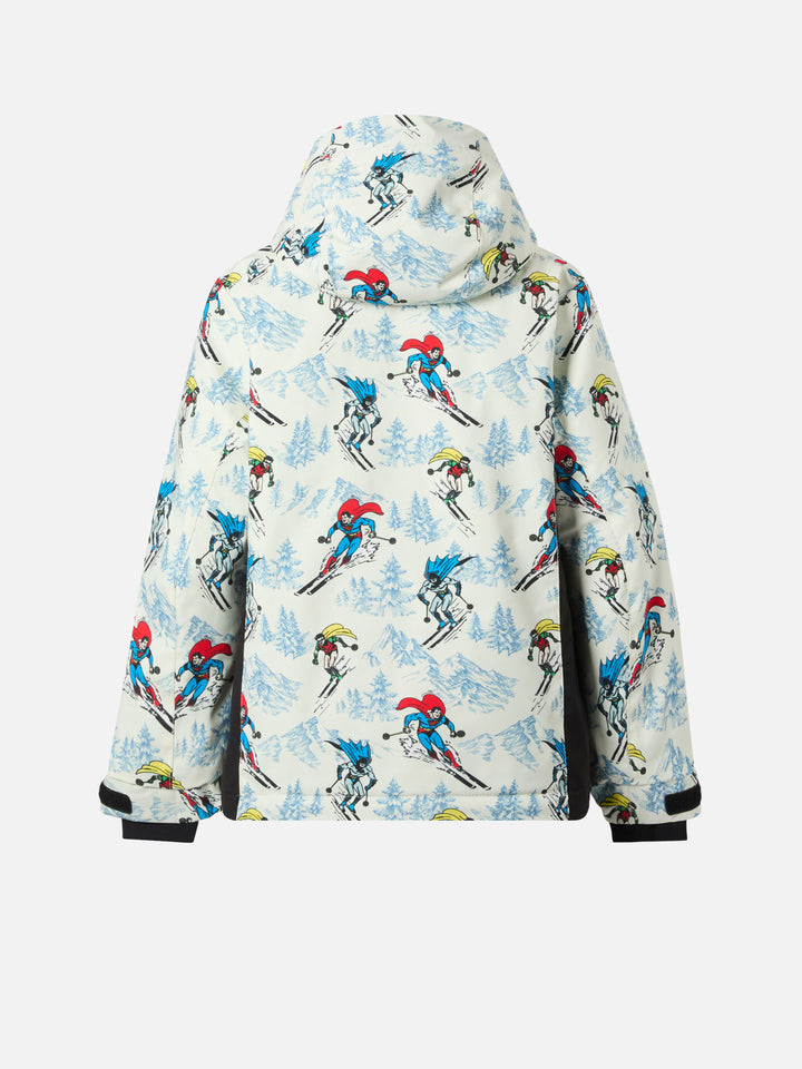 Ski jacket Wildhorn with Suoer Heroes print | DC SPECIAL EDITION
