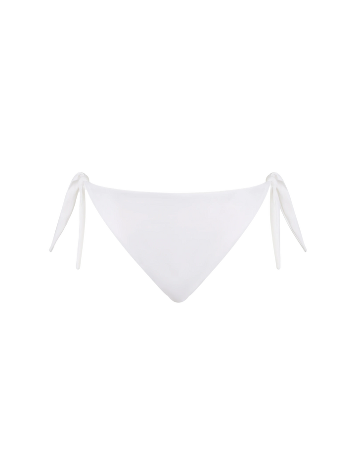 Bikini a fascia bianco da donna Athena Yali con strass