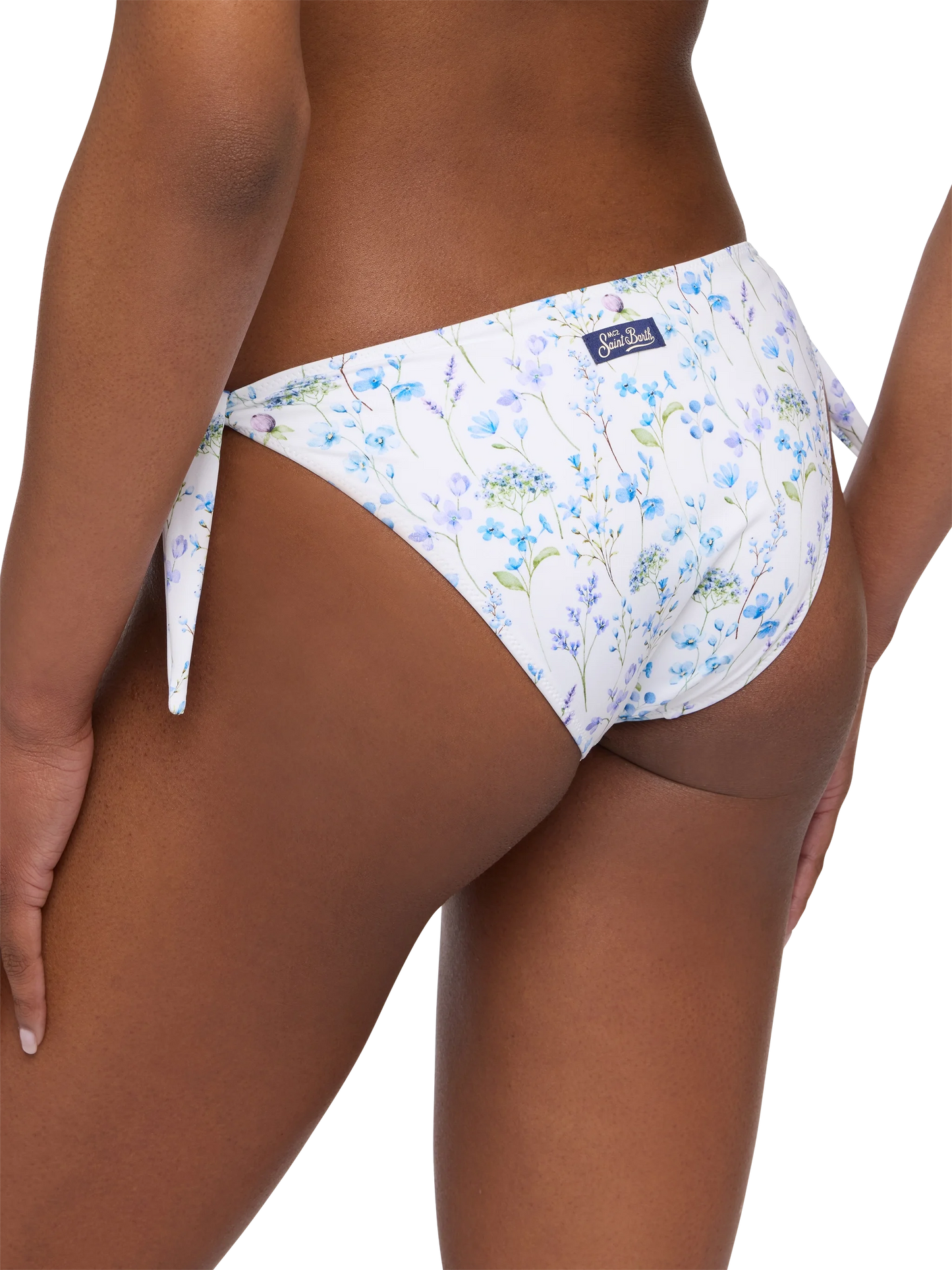 Klassische Badehose Yali mit Blumendruck