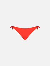 Woman orange classic swim briefs Yali