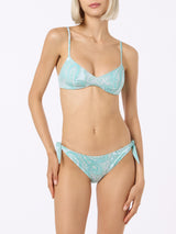 Damen-Bralette-Bikini mit Paisleymuster, May Yali