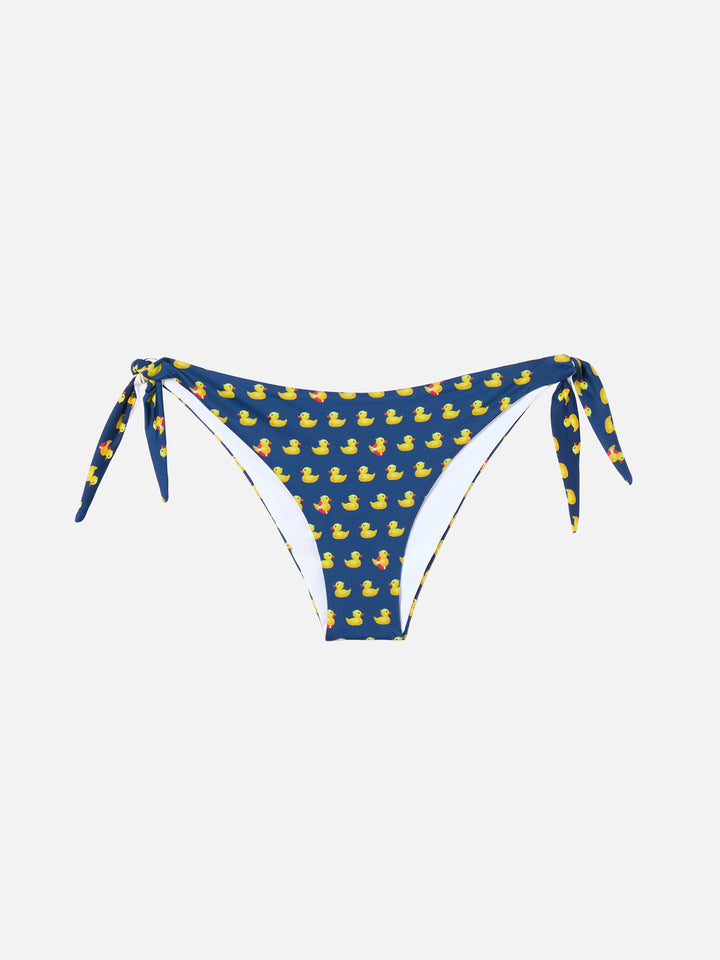 Slip mare donna con stampa papere