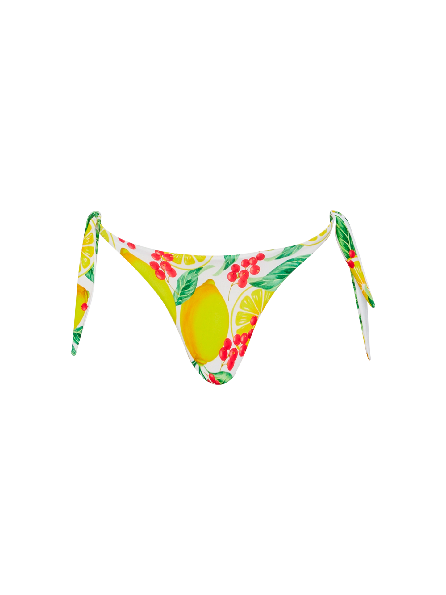 Yali classic swim briefs with lemon print