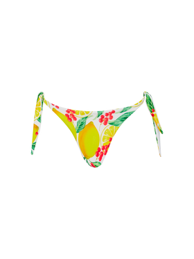 Yali classic swim briefs with lemon print