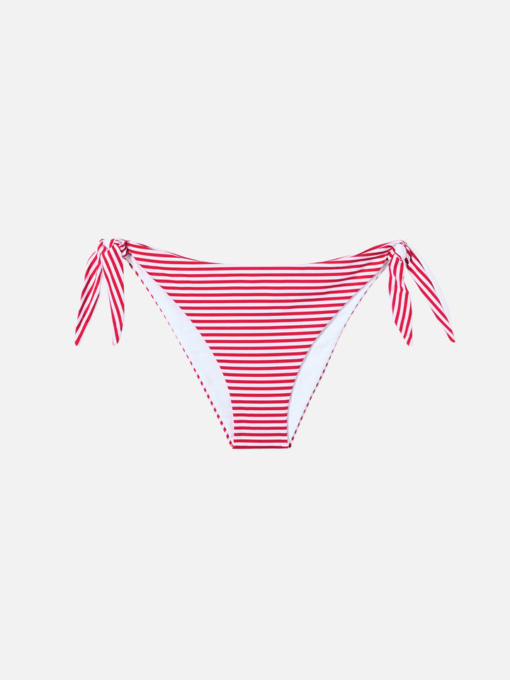 Slip mare a righe rosse