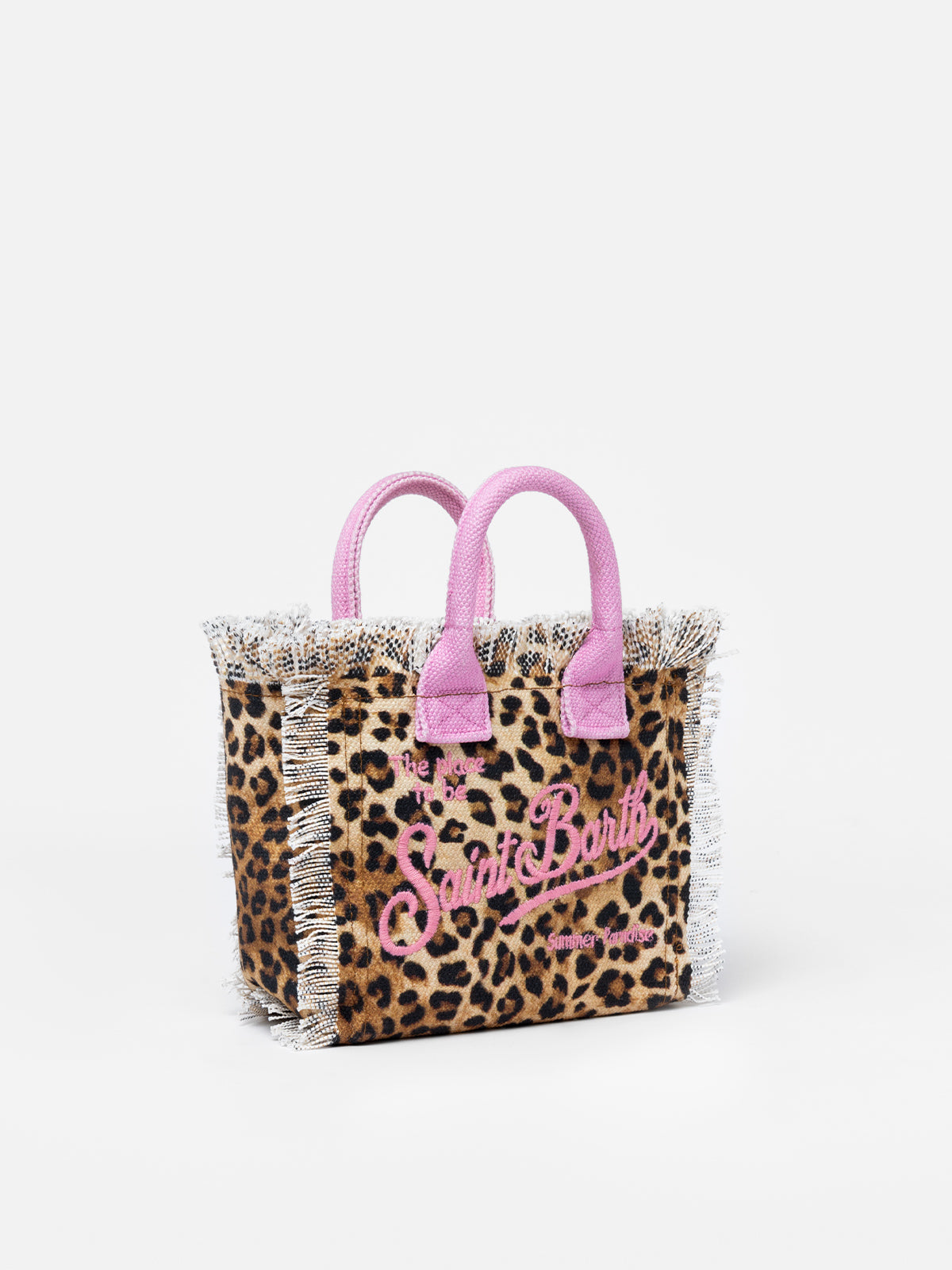 Animalier cotton canvas Mini Vanity bag