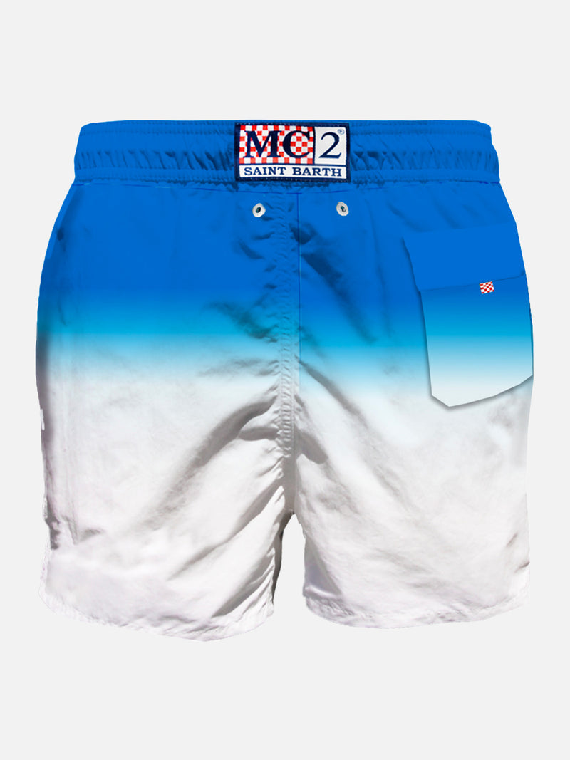 Man classic swim shorts color shades