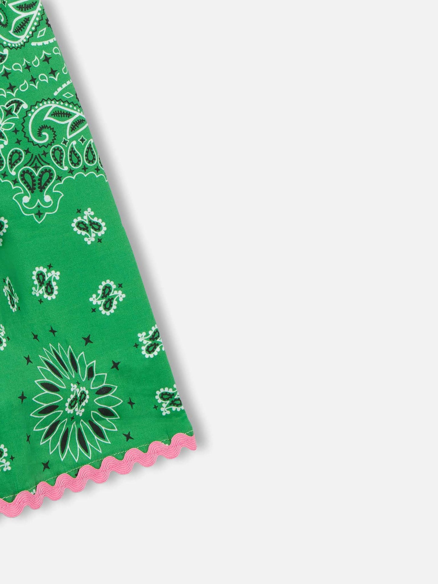 Girl dress bandanna print