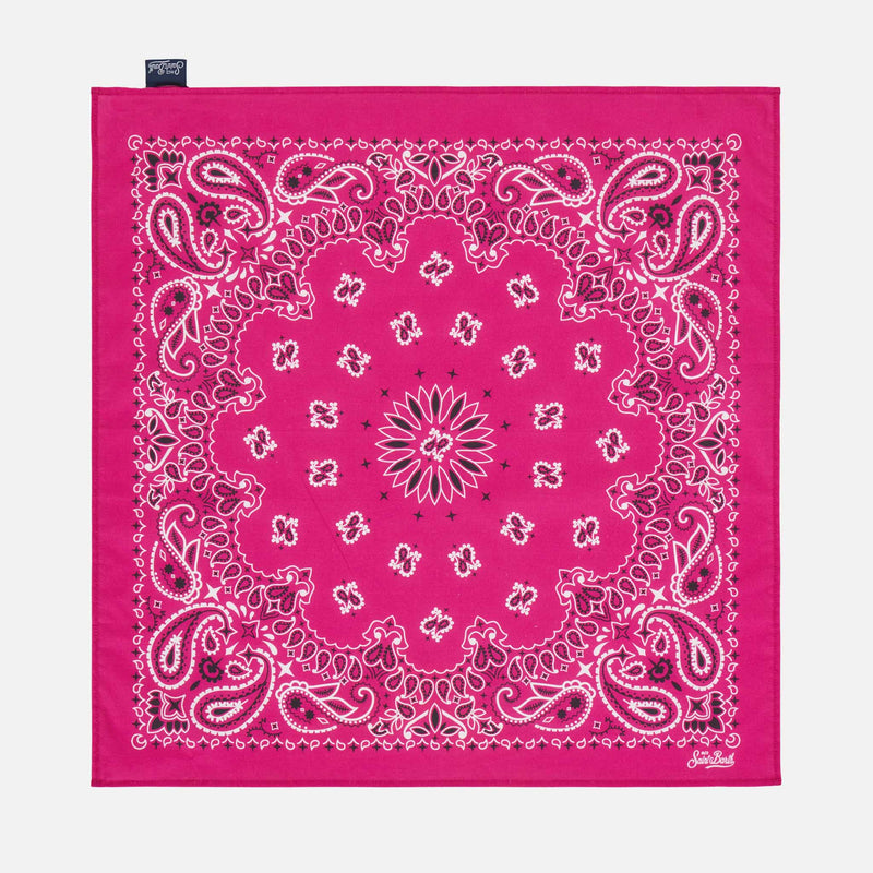 Foulard bandana fucsia