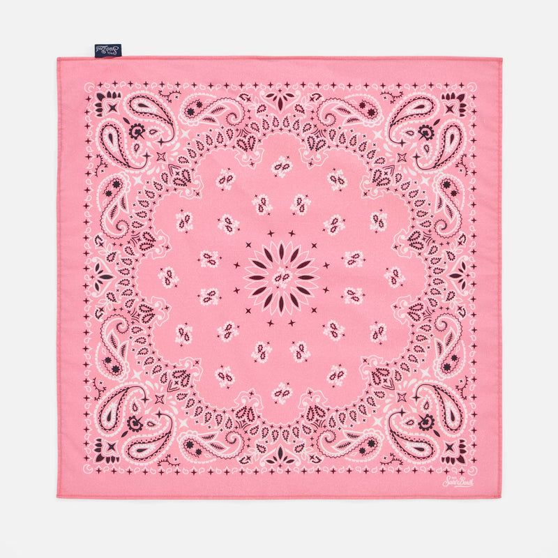 Foulard pink bandanna