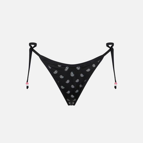 Woman cheeky swim briefs with bandanna print - MC2 Saint Barth