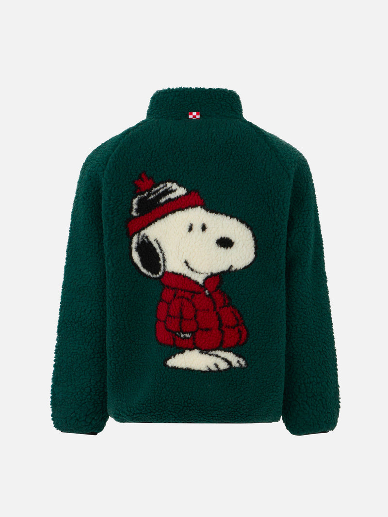 Boy sherpa jacket with Snoopy print | SNOOPY PEANUTS™ SPECIAL EDITION