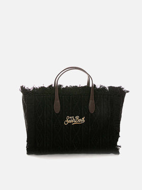 Colette schwarze Trikot-Handtasche